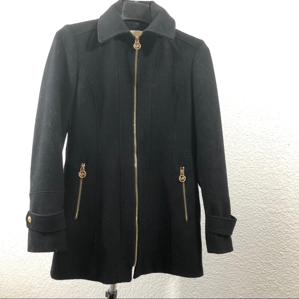 Michael Kors Black Coat 2P